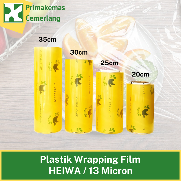 Plastic Wrapping Film / HEIWA / 13 Micron / Food Grade 