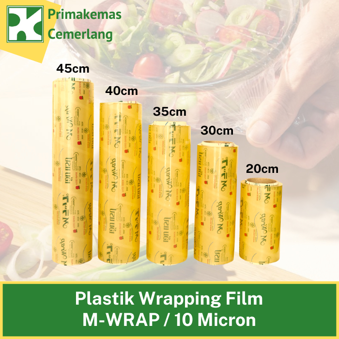 Plastic Wrapping Film / M-Wrap / 10 Micron / Food Grade