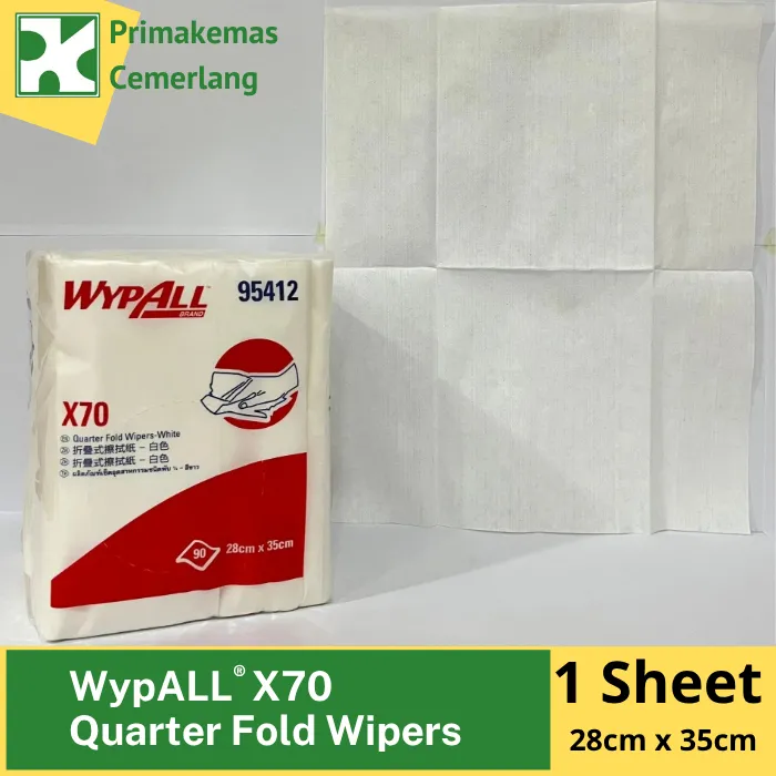 WypALL® X70 Quarter Fold Wipers